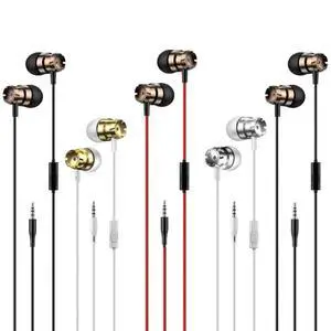 5 Pack Earbud Headphones Headphones Wholesale in-Ear mic 3.5mm Electronics Wired Headphones (Earphones/Earbuds/Headset) for iOS and Android Smartphones, Laptops, Gaming, Chromebook 5 Pack Earbud Headphones Headphones Wholesale in-Ear mic 3.5mm Electronics Wired Headphones (Earphones/Earbuds/Headset) for iOS and Android Smartphones, Laptops, Gaming, Chromebook