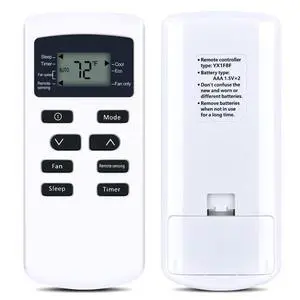 Remote Replacement for Frigidaire AC Air Conditioner | Compatible Models: YX1F8F YX1F9F 5304515943 66129926904 66129926905, Display, LED Screen Remote Replacement for Frigidaire AC Air Conditioner | Compatible Models: YX1F8F YX1F9F 5304515943 66129926904 66129926905, Display, LED Screen