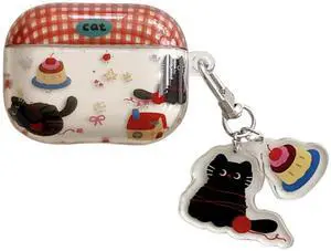 for Airpods Pro 3 Case Cute(2025),Boys Funny Cat Animals Pattern Earphone Protective Cover,Kawaii Soft Shell for AirPod Pro 3rd Generation for Woman Girls for Airpods Pro 3 Case Cute(2025),Boys Funny Cat Animals Pattern Earphone Protective Cover,Kawaii Soft Shell for AirPod Pro 3rd Generation for Woman Girls