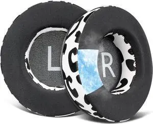 Cooling Gel Earpads Replacement for JBL Synchros E50 E50BT S500 S700 Wireless Headphones, Ear Pads Cushions with Noise Isolation Foam - Snow Leopard Cooling Gel Earpads Replacement for JBL Synchros E50 E50BT S500 S700 Wireless Headphones, Ear Pads Cushions with Noise Isolation Foam - Snow Leopard
