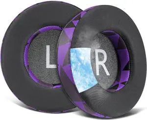 Cooling Gel Earpads Replacement for JBL Synchros E50 E50BT S500 S700 Wireless Headphones, Ear Pads Cushions with Noise Isolation Foam - Purple Black Cooling Gel Earpads Replacement for JBL Synchros E50 E50BT S500 S700 Wireless Headphones, Ear Pads Cushions with Noise Isolation Foam - Purple Black