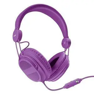 DGHP-5540 Kid Friendly Headphones with Mic and Music Volume, Purple DGHP-5540 Kid Friendly Headphones with Mic and Music Volume, Purple