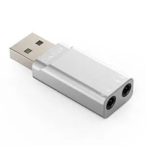 USB A to Dual 3.5mm Headphone Splitter with DAC - USB to Double Stereo Audio Adapter - Compatible with Lenovo HP Dell Asus Computer Laptop PC USB A to Dual 3.5mm Headphone Splitter with DAC - USB to Double Stereo Audio Adapter - Compatible with Lenovo HP Dell Asus Computer Laptop PC