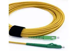 ® - 20m/65.6ft Fiber Optic Cable SCA to LCA Singlemode Simplex, 9/125m LSZH Optical Patchcord Yellow 20 Meter ® - 20m/65.6ft Fiber Optic Cable SCA to LCA Singlemode Simplex, 9/125m LSZH Optical Patchcord Yellow 20 Meter