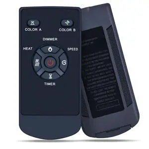New Fireplace Replacement Remote Control Fit for R.W.Flame Electric Fireplace RFH-5001L RFH-3601L RFH-4201LC RFH-3001L RFH-7401L S230A S230B RFH-6001LH RFH-7401LA RFH-7401LB RFH-10201LA New Fireplace Replacement Remote Control Fit for R.W.Flame Electric Fireplace RFH-5001L RFH-3601L RFH-4201LC RFH-3001L RFH-7401L S230A S230B RFH-6001LH RFH-7401LA RFH-7401LB RFH-10201LA