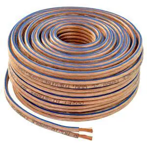 Car Home Audio Speaker Wire Transparent Clear Cable 14AWG 14/2 Gauge (100 feet) Car Home Audio Speaker Wire Transparent Clear Cable 14AWG 14/2 Gauge (100 feet)