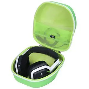 Hard Travel Case for Gaming A20 Wireless Headset Gen 2, Protective Carrying Storage BoxCASE ONLY (Green & White) Hard Travel Case for Gaming A20 Wireless Headset Gen 2, Protective Carrying Storage BoxCASE ONLY (Green & White)