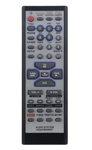 N2QAHB000057 Replaced Remote fit for Panasonic CD Stereo System SC-AK330 | SC-AK333 SC-AK230 SA-AK230 SB-AK230 SA-AK333 SB-AK330 SA-AK330 SB-AK330 N2QAHB000057 Replaced Remote fit for Panasonic CD Stereo System SC-AK330 | SC-AK333 SC-AK230 SA-AK230 SB-AK230 SA-AK333 SB-AK330 SA-AK330 SB-AK330
