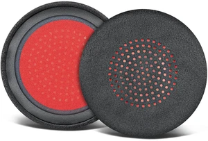 Suede Earpads Cover for Voyager Focus (1/2 UC,B825) - Black | Also for Voyager(4210/4220), BackWire(C5200/C5200/5210/C5210/5220/C5220/7225/C7225), Backbeat Sense Headphones Suede Earpads Cover for Voyager Focus (1/2 UC,B825) - Black | Also for Voyager(4210/4220), BackWire(C5200/C5200/5210/C5210/5220/C5220/7225/C7225), Backbeat Sense Headphones