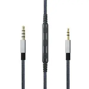 3.5mm to 2.5mm Male Audio Cable for JBL Tune 710BT, 600BTNC, Live 660NC, 460NC, E45BT E55BT E65BTNC Headphone, Remote Volume Control Mic for iPhone 3.5mm to 2.5mm Male Audio Cable for JBL Tune 710BT, 600BTNC, Live 660NC, 460NC, E45BT E55BT E65BTNC Headphone, Remote Volume Control Mic for iPhone
