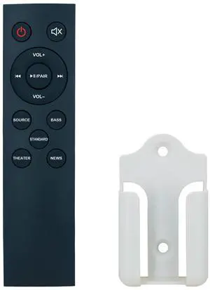 Replacement Remote Control Suitable for Insignia NS-SBAR21F20 TV Soundbar Sound bar Audio System Speaker,with Oversized Buttons Replacement Remote Control Suitable for Insignia NS-SBAR21F20 TV Soundbar Sound bar Audio System Speaker,with Oversized Buttons