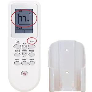 Replacement Remote Control for AIRO Comfort Portable Air Conditioner AC08MWS,AC10MWS,AC12MWS,AC12HMWS,AC14MWS,AC14HMWS,with Wall Mounting Bracket Replacement Remote Control for AIRO Comfort Portable Air Conditioner AC08MWS,AC10MWS,AC12MWS,AC12HMWS,AC14MWS,AC14HMWS,with Wall Mounting Bracket
