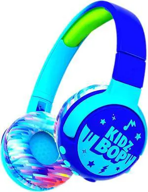Kidz Bop, Bluetooth Headphones for Kids | Hi-Def Microphone & Speakers | 94dB Volume Limiting | Wireless | Adjustable | School Use | Gift 3 4 5 6 7 8+ Year Old Girls Boys Kidz Bop, Bluetooth Headphones for Kids | Hi-Def Microphone & Speakers | 94dB Volume Limiting | Wireless | Adjustable | School Use | Gift 3 4 5 6 7 8+ Year Old Girls Boys