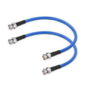 12G SDI Cable 1FT BNC Male to Male Video Coaxial Cable RG6 Coaxial Cable 75 Ohm Ultra Low Loss for 8K 4K 6G-SDI 3G Video Security Camera SDI Converter(Straight,2 Pcs) 12G SDI Cable 1FT BNC Male to Male Video Coaxial Cable RG6 Coaxial Cable 75 Ohm Ultra Low Loss for 8K 4K 6G-SDI 3G Video Security Camera SDI Converter(Straight,2 Pcs)