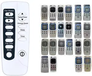 UniversalReplacement Remote Control Fits for Frigidaire Air Conditioner Remote Control UniversalReplacement Remote Control Fits for Frigidaire Air Conditioner Remote Control