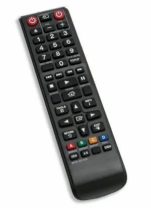Replacement Remote Controller fit for BD-H5900 BD-JM57C BD-E6100 Samsung Blu-ray Disc Player Replacement Remote Controller fit for BD-H5900 BD-JM57C BD-E6100 Samsung Blu-ray Disc Player