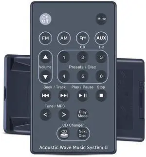 Remote Control for Bose Acoustic Wave Music System II AWRCCI Remote Control for Bose Acoustic Wave Music System II AWRCCI