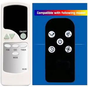 Replacement Remote Control for Sierra Omnibreeze 40 Inch 4 Speed Tower Fan MK-TF0002 Replacement Remote Control for Sierra Omnibreeze 40 Inch 4 Speed Tower Fan MK-TF0002