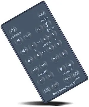 Replacement Remote Control Compatible for Bose Wave SoundTouch Music System IV 417788-WR 417788-WMS 738031-1710 3WINF0AW 737251-1710 Replacement Remote Control Compatible for Bose Wave SoundTouch Music System IV 417788-WR 417788-WMS 738031-1710 3WINF0AW 737251-1710