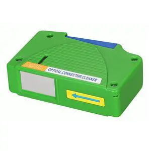 Fiber Optic Cleaning Box. Supports 1.25mm/2.5mm, SC/FC/ST/MU/LC, Fiber Optic Connector Cleaner, Cleans Over 500 Times (Green) Fiber Optic Cleaning Box. Supports 1.25mm/2.5mm, SC/FC/ST/MU/LC, Fiber Optic Connector Cleaner, Cleans Over 500 Times (Green)