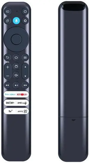 Replacement Voice Remote Control for RC813 CMB1 TCL Smart TVs Q550F S551F Q650F S350F Series 75Q681F 65S551F 55S551F 55Q650F 75Q650F 32S350F Models Replacement Voice Remote Control for RC813 CMB1 TCL Smart TVs Q550F S551F Q650F S350F Series 75Q681F 65S551F 55S551F 55Q650F 75Q650F 32S350F Models