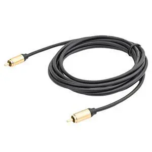 Upgraded Audio Video Cable,RCA Coaxial Cable with Male to Male 24K Gold Plated Plug,Video/Audio AV Extension Shielded Cord for Subwoofer Rear View Parking Camera (3m/10ft) Upgraded Audio Video Cable,RCA Coaxial Cable with Male to Male 24K Gold Plated Plug,Video/Audio AV Extension Shielded Cord for Subwoofer Rear View Parking Camera (3m/10ft)