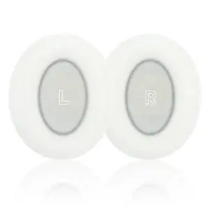 Replacement Ear Pads for Bose QuietComfort(QC) Ultra Wireless Headphones, Headphones Ear Cushions, Headset Earpads, Ear Cups Cover, Replacement Muffs (White) Replacement Ear Pads for Bose QuietComfort(QC) Ultra Wireless Headphones, Headphones Ear Cushions, Headset Earpads, Ear Cups Cover, Replacement Muffs (White)