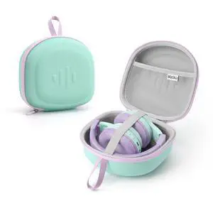 Kids Headphones Case for iClever BTH12/HS19/BTH22/Candy Bila 30 | for JBL Junior 320/JoySpark-T5/MIDOLA MD-B01/EarFun Foldable Over-Ear Kids Headphones Travel Bag(Case Only) Kids Headphones Case for iClever BTH12/HS19/BTH22/Candy Bila 30 | for JBL Junior 320/JoySpark-T5/MIDOLA MD-B01/EarFun Foldable Over-Ear Kids Headphones Travel Bag(Case Only)