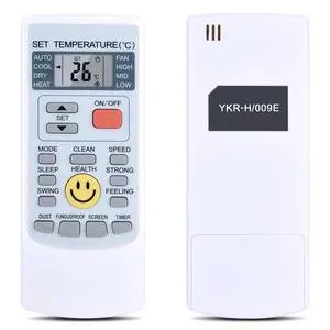 YKR-H009E Replacement Remote for COSTWAY Mini Split Air Conditioner | Display Only, LED Screen, Stable Signal YKR-H009E Replacement Remote for COSTWAY Mini Split Air Conditioner | Display Only, LED Screen, Stable Signal