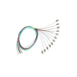 12-Strand LC OM3 Multimode Pigtail 1.2m, 1-Pack | 12F LC OM3 multimode pigtails, 1.2m (47.24in). 50/125um, low insertion loss. For 10G networks, data centers, and patching 12-Strand LC OM3 Multimode Pigtail 1.2m, 1-Pack | 12F LC OM3 multimode pigtails, 1.2m (47.24in). 50/125um, low insertion loss. For 10G networks, data centers, and patching