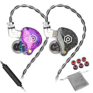 Bass X8 Pro in Ear Monitors Headphones Gaming Earbuds Headphones Stereo with Microphone (Purple) Bass X8 Pro in Ear Monitors Headphones Gaming Earbuds Headphones Stereo with Microphone (Purple)