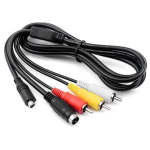 VMC-30FS VMC 15FS A/V RCA to S-Video Cable Compatible with Sony Handycam DCR-SR40 DCR-SR42 DCR-SR47 DCR-SR68 DCR-SR80, DCR-SR82 DCR-SR85 DCR-SR88, DCR-SR200 DCR-SR300 Camcorders -4.9ft VMC-30FS VMC 15FS A/V RCA to S-Video Cable Compatible with Sony Handycam DCR-SR40 DCR-SR42 DCR-SR47 DCR-SR68 DCR-SR80, DCR-SR82 DCR-SR85 DCR-SR88, DCR-SR200 DCR-SR300 Camcorders -4.9ft