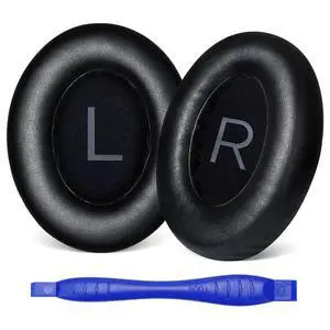 Replacement Ear Pads for Bose NC700 / 700 Noise Cancelling Headphones, Protein Leather Earpad Covers/Cushion Kit with Plush Memory Foam, Enhanced Comfort, Extra Durability (Black) Replacement Ear Pads for Bose NC700 / 700 Noise Cancelling Headphones, Protein Leather Earpad Covers/Cushion Kit with Plush Memory Foam, Enhanced Comfort, Extra Durability (Black)