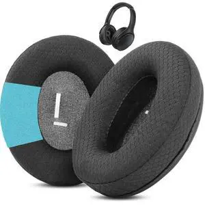 H19 IPO Ear Pads Replacement for Mpow H19 IPO Bluetooth 5.0 Headphones | Ear Cushions High-Density Noise Cancelling Fabric Earpads - Black H19 IPO Ear Pads Replacement for Mpow H19 IPO Bluetooth 5.0 Headphones | Ear Cushions High-Density Noise Cancelling Fabric Earpads - Black