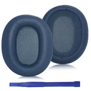 Replacement Ear Pads for Sony WH-CH720N, WH-CH710N - Blue | for Sony Headphones Replacement Ear Pads with Protein Leather & High-Density Memory Foam Replacement Ear Pads for Sony WH-CH720N, WH-CH710N - Blue | for Sony Headphones Replacement Ear Pads with Protein Leather & High-Density Memory Foam