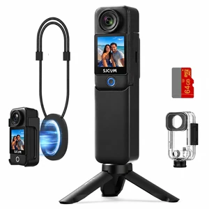 C300,4K Travel Pocket Camera,64GB,7 Hour Long Recording,Wearable Body Cam,6-Axis Gyro Stabilizer POV Cam for Daily Vlogs,Dual Touch Screen,30M Waterproof,User-Friendly for Beginners C300,4K Travel Pocket Camera,64GB,7 Hour Long Recording,Wearable Body Cam,6-Axis Gyro Stabilizer POV Cam for Daily Vlogs,Dual Touch Screen,30M Waterproof,User-Friendly for Beginners