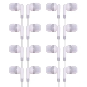Bulk Earbuds for Classroom Wired 3.5mm On Ear White 100 Pack Kids Earbuds Wired for School Students Chromebook Laptop Bulk Earbuds for Classroom Wired 3.5mm On Ear White 100 Pack Kids Earbuds Wired for School Students Chromebook Laptop