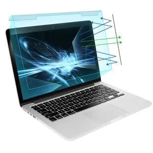 13-13.5 inch Laptop Blue Light Blocking Screen Protector | Anti-UV Eye Protection Filter Film for Diagonal 13, 13.3, 13.5 inch 16:9 Widescreen Notebook LED Monitor Panel 13-13.5 inch Laptop Blue Light Blocking Screen Protector | Anti-UV Eye Protection Filter Film for Diagonal 13, 13.3, 13.5 inch 16:9 Widescreen Notebook LED Monitor Panel