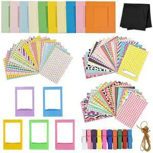 10 Hanging Frames, 5 Table Frames, 60 Sheet Photo Sticks and 10 Hanging Frames, 5 Table Frames, 60 Sheet Photo Sticks and