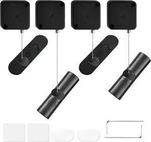 Remote Control Tether, 6.5 Ft TV Remote Control Leash, Retractable Safety Lock with Adjustable Lock Strap for TV Remotes, Game Controllers, Tablets and Showrooms (8) Remote Control Tether, 6.5 Ft TV Remote Control Leash, Retractable Safety Lock with Adjustable Lock Strap for TV Remotes, Game Controllers, Tablets and Showrooms (8)