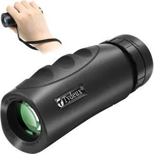 10x25 Waterproof Compact Monocular | High Definition Wide View, Telescope Monoculars, Comes with Cleaning Cloth, Case & Neck Strap, Black 10x25 Waterproof Compact Monocular | High Definition Wide View, Telescope Monoculars, Comes with Cleaning Cloth, Case & Neck Strap, Black