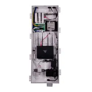 Legrand - OnQ Half Width DIN Rail, Structured Media Enclosure, Mounting Bracket with DIN Rail Supports Mounting up to 3 Nuvo P600 Players, Nickel, AC1043 Legrand - OnQ Half Width DIN Rail, Structured Media Enclosure, Mounting Bracket with DIN Rail Supports Mounting up to 3 Nuvo P600 Players, Nickel, AC1043