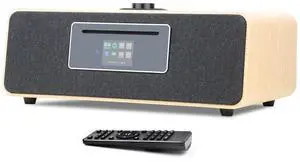 MS5 CD Player,Internet Radio, Spotify, Bluetooth, FM Stereo, Oak | 2.4in colour display, 40 presets, remote control, wooden cabinet, headphone jack, EQ modes, remote MS5 CD Player,Internet Radio, Spotify, Bluetooth, FM Stereo, Oak | 2.4in colour display, 40 presets, remote control, wooden cabinet, headphone jack, EQ modes, remote