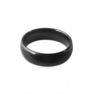 Waterproof Ceramic NFC Ring, NFC Forum Type 2 215 496 Bytes Chip Universal for Mobile Phone, All-Round Sensing Technology Wearable Smart Ring, Fasion Ring for Men or Women (9#, Black) Waterproof Ceramic NFC Ring, NFC Forum Type 2 215 496 Bytes Chip Universal for Mobile Phone, All-Round Sensing Technology Wearable Smart Ring, Fasion Ring for Men or Women (9#, Black)