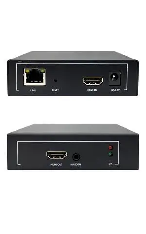 1080P60 HDMI Encoder for Live Streaming, H.264 Video Encoder with SRT, RTMP, RTSP, HLS, UDP Multicast and ONVIF, HDMI Loop Out, IPTV Encoder Compatible with YouTube, Facebook Live and Twitch 1080P60 HDMI Encoder for Live Streaming, H.264 Video Encoder with SRT, RTMP, RTSP, HLS, UDP Multicast and ONVIF, HDMI Loop Out, IPTV Encoder Compatible with YouTube, Facebook Live and Twitch