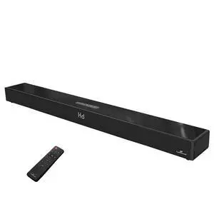 36 Inch 2.1 Sound Bar for TV with Dual Built-in Subwoofers | 140W all-in-one soundbar with dual built-in subwoofers, 4 EQ modes, HDMI ARC, Optical, AUX, USB & Bluetooth 5.0 36 Inch 2.1 Sound Bar for TV with Dual Built-in Subwoofers | 140W all-in-one soundbar with dual built-in subwoofers, 4 EQ modes, HDMI ARC, Optical, AUX, USB & Bluetooth 5.0