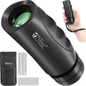 8x25 Waterproof Compact Monocular | High Definition Wide View, Telescope Monoculars, Comes with Cleaning Cloth, Case & Neck Strap, Black 8x25 Waterproof Compact Monocular | High Definition Wide View, Telescope Monoculars, Comes with Cleaning Cloth, Case & Neck Strap, Black