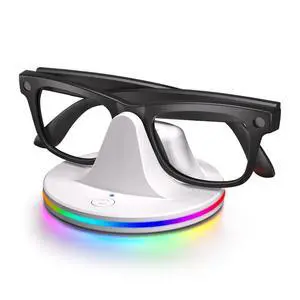 Charging Stand for RayBan Meta Gen2,Smart Glasseses Charging Dock | Compatible with Rayban Meta/Wayfarer/Skyler/Headliner/Oakley HSTN,Smart Glasses Charger with RGB Light Charging Stand for RayBan Meta Gen2,Smart Glasseses Charging Dock | Compatible with Rayban Meta/Wayfarer/Skyler/Headliner/Oakley HSTN,Smart Glasses Charger with RGB Light