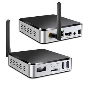 Geniatech Android 11 Smart TV Box HD 4K, HDMI Digital Signage Player, Mini PC 4G WiFi Bluetooth Video Player for Industrial/Commercial Advertising Menu Display Geniatech Android 11 Smart TV Box HD 4K, HDMI Digital Signage Player, Mini PC 4G WiFi Bluetooth Video Player for Industrial/Commercial Advertising Menu Display