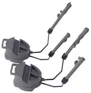 ARC Rail Headset Adapter Set for Tactical Helmets | Compatible with 3M Peltor ComTac Walker Razor Headsets| ARC Rail Hearing Protection and Adapter for ACH MICH Fast High Cut Helmets ARC Rail Headset Adapter Set for Tactical Helmets | Compatible with 3M Peltor ComTac Walker Razor Headsets| ARC Rail Hearing Protection and Adapter for ACH MICH Fast High Cut Helmets